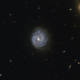 This galaxy, RX J1140.1+0307, seems to have a very low-mass black hole at its core.